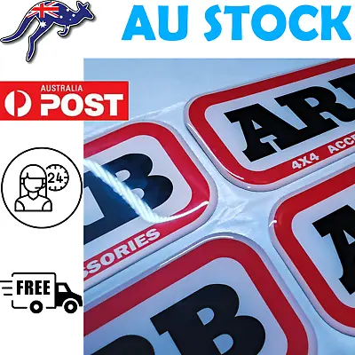 ARB Domed Decal Sticker Badge Bubble Resin Bull Bar Canopy Roof Rack Drawer • $9.49