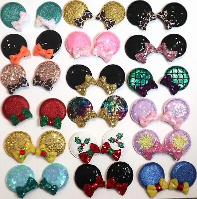 Minnie Mouse Hair Clips Minnie Baby Ears Minnie Baby Headband • $9.99