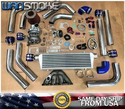 D-Series D15Z1 D16Z6 D16Y7 D16Y5 D16Y8 D16Z6 D15B .63 Turbo Kit Manifold BLUE • $668.90