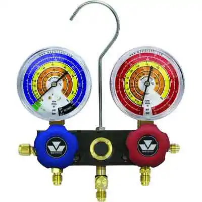 REFRIGERATION AIR CONDITIONING MANIFOLD GAUGE SET GAS CHARGING TOOL R290 R600a H • £79.95