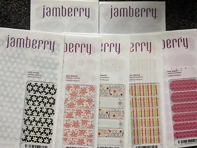 Jamberry Nail Wraps - You Choose - Full And Part Sheets - Free Postage • $4.55