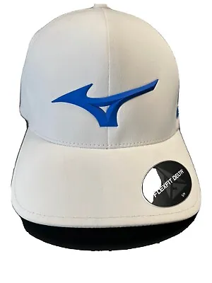 NEW Mizuno Tour Delta Fitted Hat - White S/M • $30