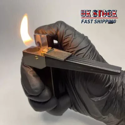 £6.95 • Buy Portable Hitter Lighter - 2 In 1 Metal Lighter With Rotatable Tube