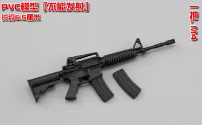 1/12 Soldier Accessories Plastic M4 Gun Rifle Model For 6'' Figma Shf • $9.19