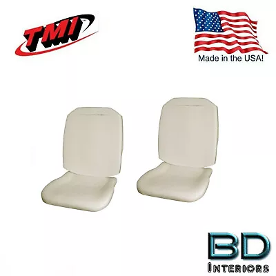 1974-76 VW Volkswagen Bug Super Beetle Front Molded Seat Foam - PAIR • $242.55