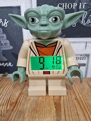 £12.99 • Buy  Yoda Lego Star Wars Alarm Clock Digital Jedi Collectable Light Up Minifigure
