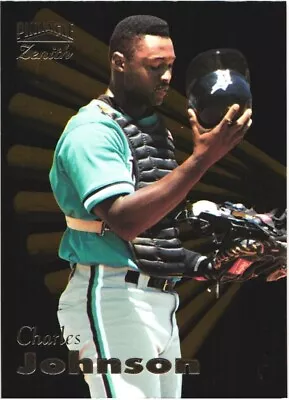 1996 Zenith #60 Charles Johnson Florida Marlins • $1.65