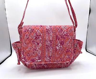 Vera Bradley HOPE TOILE Crossbody LINDSAY Shoulder Bag Purse Handbag Great! • $26.99