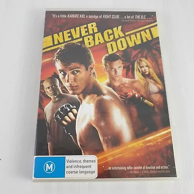 Never Back Down (DVD 2008) Region 4  Sean Faris Fr D14 • $4.99