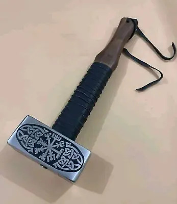 Rare Custom Made Hand Forged Thor's Hammer Viking's GOD Spiritual & Functional • $149