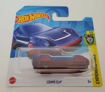 Hot Wheels  Couple Clip Key Ring Blue 1:64 Diecast Toy Model In Original Box  • £8.95