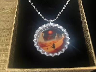 Dune 2 /  Movie Inspired / Gift  / Trendy Bottle Cap Necklace / Dune /  Necklace • $5