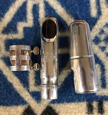 Selmer C* Star Alto Vintage Silver Plated Mouthpiece NICE • $179