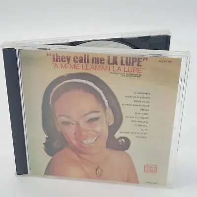 They Call Me La Lupe CD FACD 1144 Fania Salsa Latin Music Spanish TICO • $29.99