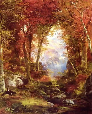 Print - Under The Trees (1865) By Thomas Moran • $8.54