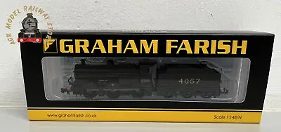 Graham Farish 372-063 N Gauge MR 4F 4057 LMS Black MR Numerals With Fowler Tende • £154.95