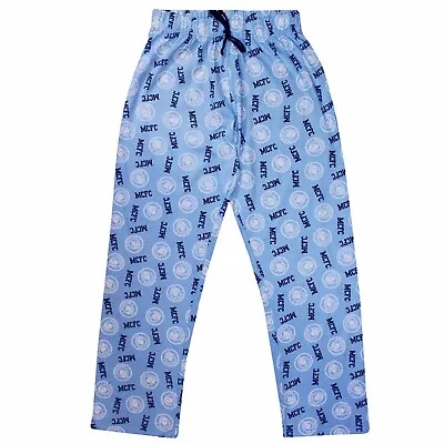 New Manchester City Lounge Pants  Mens Football Lounge Pants Pyjamas Nightwear • £7.99