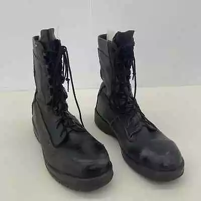 Belleville Army Military Combat Boot - Men's Size 9.5 XW - Black Leather • $65