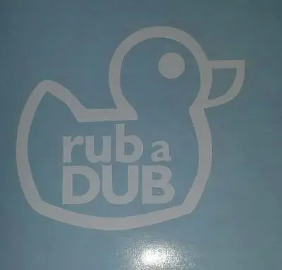 Rub A DUB VW Decal Sticker 2pk • $6