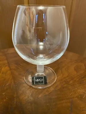 Mikasa PRELUDE FROST Brandy Glass 16 Oz  New • $16