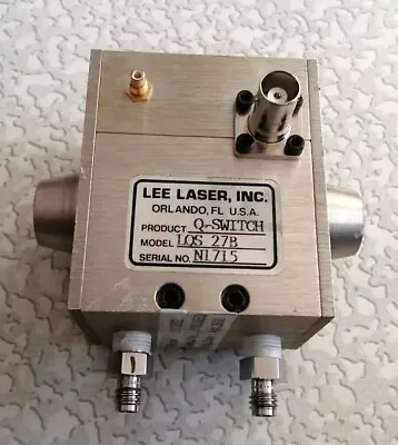 Lee Laser Inc LQS-27B Q-Switch For Model 825T YAG Laser Head Assembly • $650