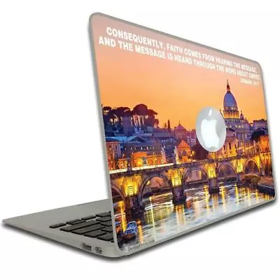 Romans 10:17 Bible Verse Macbook Air Or Macbook Pro Skin - FREE SHIPPING • $19.95