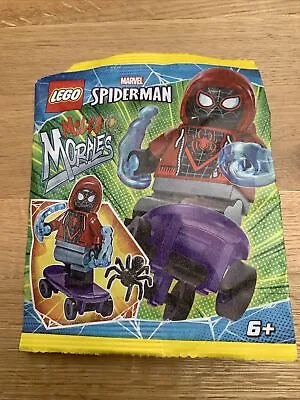 £3.50 • Buy Lego Spider-Man Miles Morales On Skateboard Minifigure