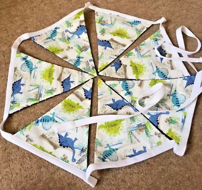 £6.50 • Buy Handmade Nursery Dinosaur Bunting