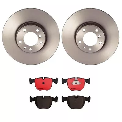 Brembo Front Brake Kit 324mm Disc Rotors & Ceramic Pad Set For BMW E38 E39 Base • $247.95