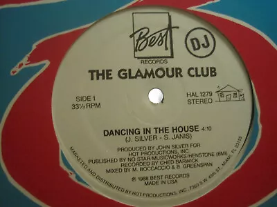 The Glamour Club Dancing In The House 12  1988 Best Promo Miami Bass Rap Vg/vg+ • $3.99