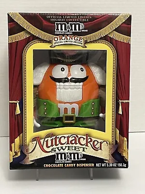 M&M's 2009 Rare Orange Special Limited Edition Nutcracker Candy Dispenser • $41.22