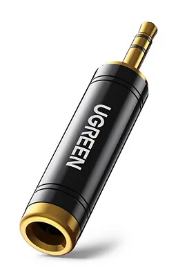 UGREEN 3.5mm Male Jack To 6.35mm Female Jack Audio Adapter • £5.99