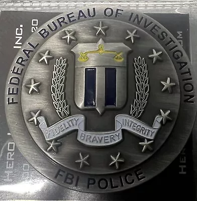 NEW RARE VHTF FBI POLICE Challenge Coin • $13.50