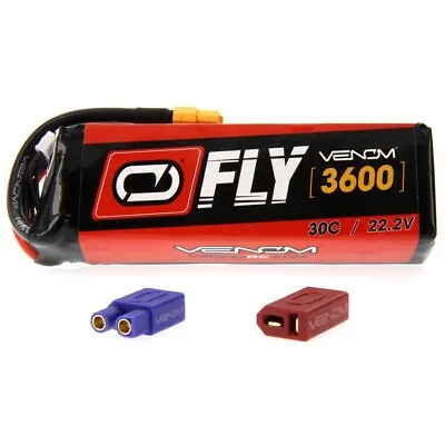 Venom Fly 30C 6S 3600mAh 22.2V LiPo Battery With XT60 UNI 20 • $104.99