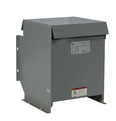 15kVA Dry Type Transformer 480 - 208Y/120 Volt Step Down 3 Phase - New  3R • $1784