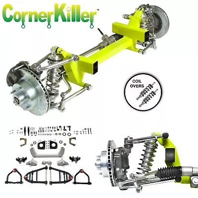 47-54 Chevy Truck CornerKiller IFS Coil Over 2  Drop 5x4.75 Manual LHD Rack Pro • $3395