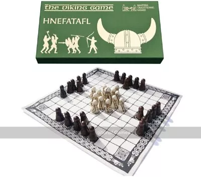 Hnefatafl Board Game - Viking Chess Set - Masters Edition • $63.86