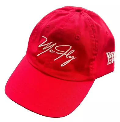 Marty Mcfly Back To The Future Strapback Adjustable Hat Limited Edition  Dad Cap • $22.49