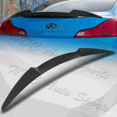 For 2008-2013 Infiniti G37 Coupe W-Power Primer Black V-Style Trunk Spoiler Wing • $74.99