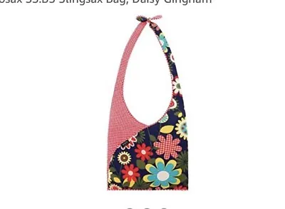 Envirosax Slingsax Bag Crossbody Daisy Gingham New • $15.99