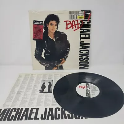 Michael Jackson - Bad Epic Stereo Gatefold  1987 W/ Hype Sticker • $34.99