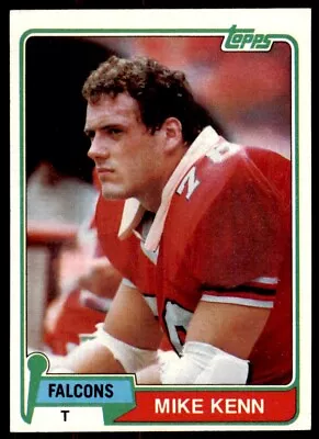 1981 Topps_ Mike Kenn. Atlanta Falcons #215 • $1.75