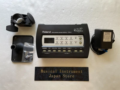 $170 • Buy Roland TD-3 V-Drum Module Electronic Drum Sound Module With Adapter From Japan