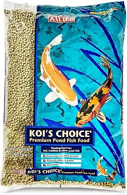 $24.99 • Buy New Kaytee Koi's Choice Koi Floating Fish Food, 10 Pound