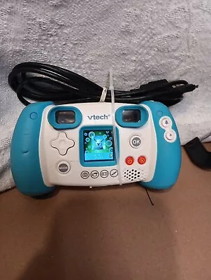 VTech KidiZoom Kids HD Video 1.3 Mp Digital Camera Works TESTED Blue VG + USB  • $11