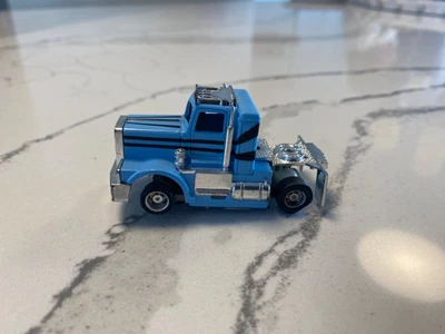 $15 • Buy Vintage TYCO US 1 Trucking -Slot Car - Peterbilt Semi Truck (Blue) 