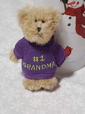 Boyds Bears Mini Thinkin' Of Ya Series~ #1 GRANDMA Mini Message Bear • $19.95