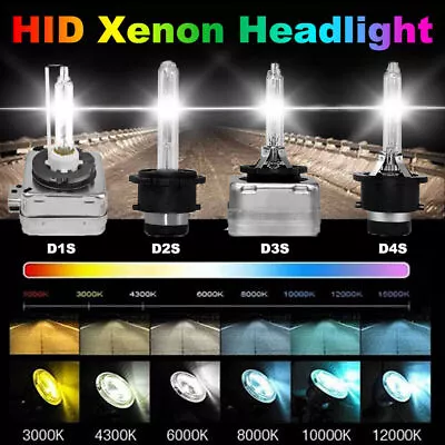 2X 35W HID Headlight Bulbs Replace D1S D2S D3S D4S D5S HID Xenon Conversion Kit • $11.99
