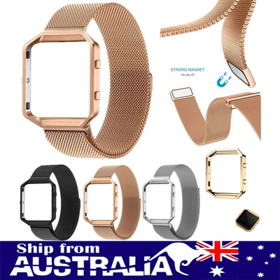 $9.99 • Buy Replacement Milanese Stainless Steel Watch Band Wrist Strap For Fitbit Blaze Mu