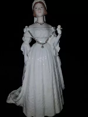 Coalport Queen Victoria - Royal Weddding Day - Royal Brides  Early Ltd Addition • £150